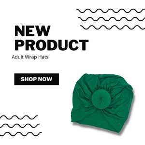 Women Turbans & Head-wraps , Flower Knot Pre-tied bonnet